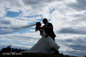 Loving the clouds and the veil in this one!